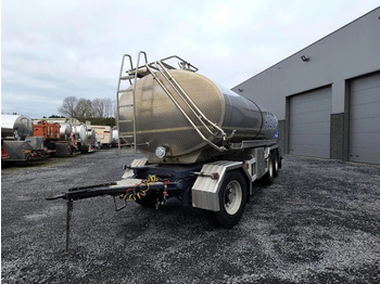 Magyar 3 AXLES - INSULATED STAINLESS STEEL TANK 17000L 1 COMP - Tsisternhaagis