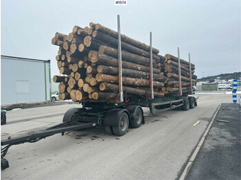 Metsaveohaagis bjornavagnen Timber trailer: pilt 1