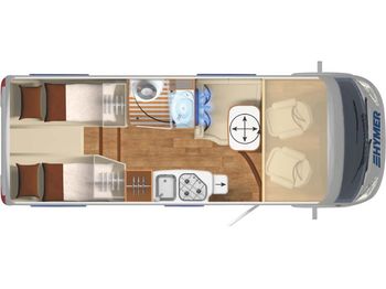 Matkabuss Hymer Exsis-i 474 140 PS (Fiat)