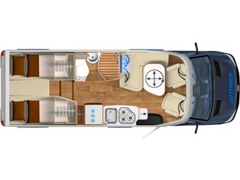 Matkabuss Hymer ML-T 580 (Mercedes Sprinter)
