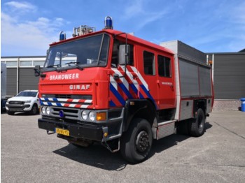 Tuletõrjeauto Ginaf 4x4 FireTruck - Double Cabin - Rosenbauer Pump - Hoses - 2800L Tank - Incl Equipment - 05/2019 APK: pilt 1