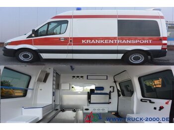 Kiirabiauto Mercedes-Benz 313 AMS Krankenwagen- (KTW) Rettungswagen Rampe + Rollstuhl: pilt 1