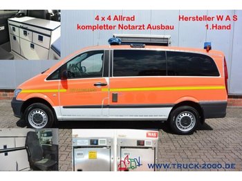 Kiirabiauto Mercedes-Benz Vito 116 Aut. 4x4 WAS Notarzt-Rettung- Ambulance: pilt 1