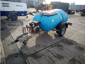 Bowser Supply Single Axle Plastic Water Bowser, Yanmar Pressure Washer - Survepesur