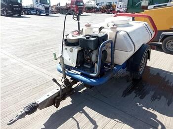  Brendon Bowsers Single Axle Pastic Water Bowser, Yanmar Pressure Washer - Survepesur