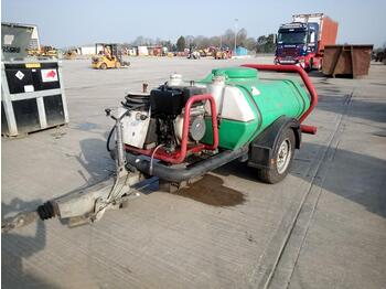  Brendon Bowsers Single Axle Plastic Water Bowser, Yanmar Pressure Washer - Survepesur