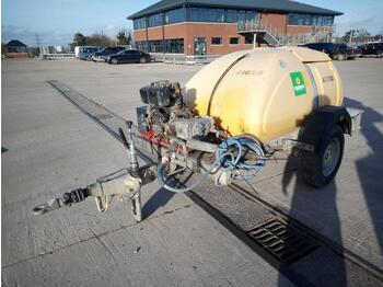  Western Single Axle Plastic Water Bowser, Yanmar Pressure Washer (Spares) - Survepesur