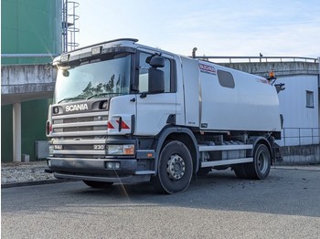 Bucher-Schörling Cityfant 60 op vrachtwagen Scania 94D 230 - Tänavapühkimismasin