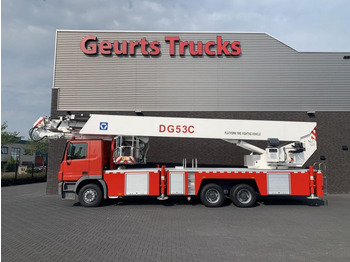 Actros 3332 6X4 XCMG DG53C FIRE FIGTHING PLATFOR  - Tuletõrjeauto