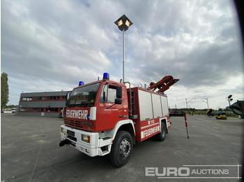  Steyr 4WD Fire Truck, Palfinger PK7000 Crane, Manual Gearbox, Front Winch, Generator, Light Tower (German Reg. Docs. Service History and Manuals Available) - Tuletõrjeauto