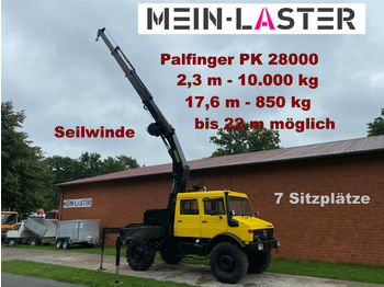Unimog U 1750 Lang PK 28000 2,3 m- 10.000 kg Seilwinde  - Kommunaal-/ Erisõiduk