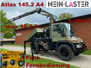 Unimog U 400 Seilwinde Atlas 145.2 A4 15.5 m Funk FB  - Kommunaal-/ Erisõiduk