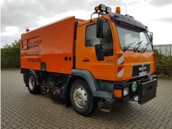 Tänavapuhastusmasin MAN 15.163 Kehrmaschine / Aufbau ohne Funktion