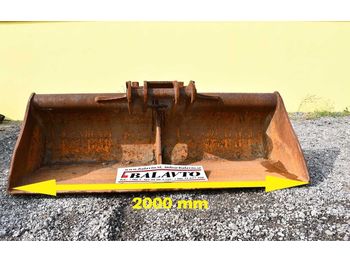 Laaduri kopp Excavator ditch cleaning / slope bucket 2000 mm: pilt 1