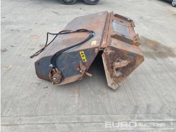  Case Hydraulic Sweeper Collector to suit Skid Steer Loader - hari