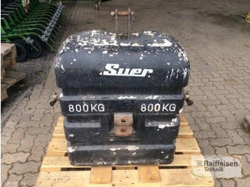 Vastukaal - Traktor Suer Stahlbetongewicht 800 kg: pilt 1