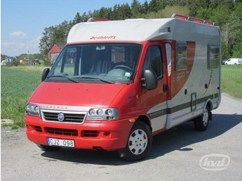 Campervan Fiat Dethleffs Globebus T1 Husbil (110hk): pilt 1