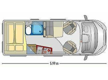 Uus Campervan Globecar D-LINE GLOBESCOUT PLUS KAS 99: pilt 1