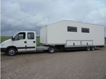 Iveco BE Camper combinatie, Mobile home trailer + Iveco 7 pers. trekker Mobile home 7 personen! - Matkaauto