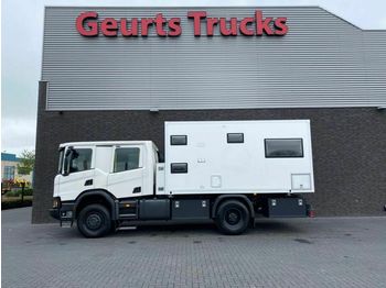 Scania P410 XT 4X4 EXPEDITION TRUCK/WOHNMOBIL/CAMPER/MO  - Matkaauto