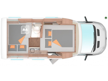 Weinsberg X-CURSION VAN 500 MQ EDITION [PEPPER] Tageszulas  - Poolintegreeritud matkaauto: pilt 3