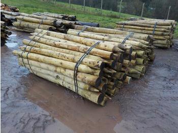 Metsandusseadmed Bundle of Timber Posts (2 of): pilt 1