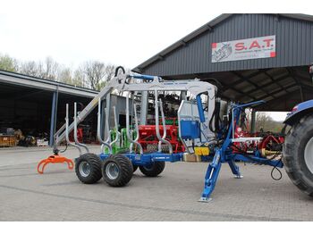 Scandic ST10S-Kran 72 Pro-860 kg max.Reichweite  - Metsahaagis