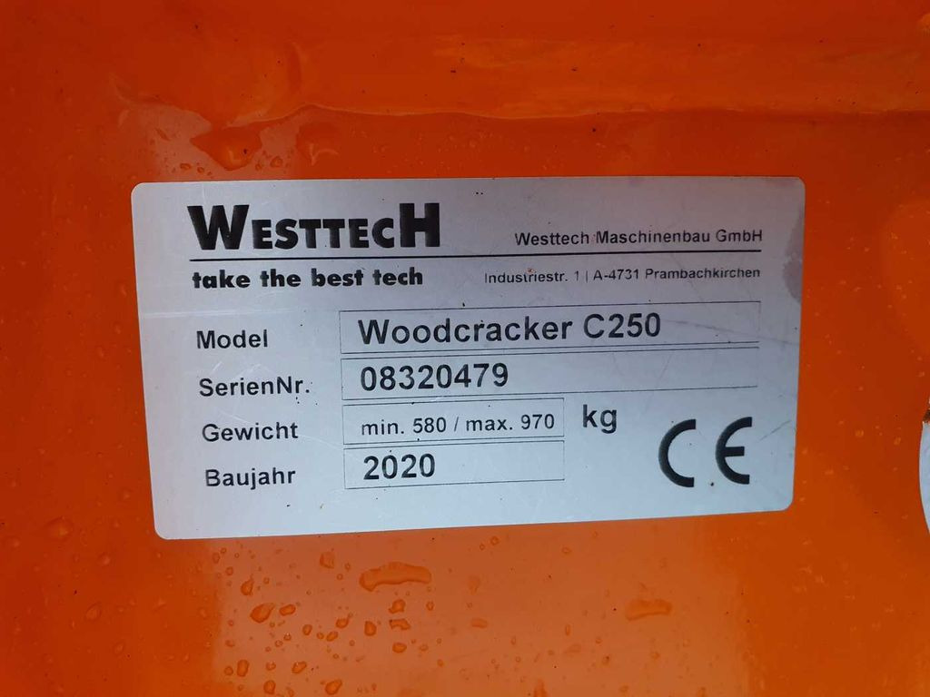 Raiepäised Westtech Woodcracker C250 Tiltator - Top Zustand: pilt 11
