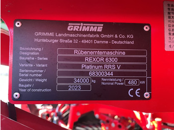 Uus Peedivõtumasin Grimme REXOR 6300 PL Radschar: pilt 1