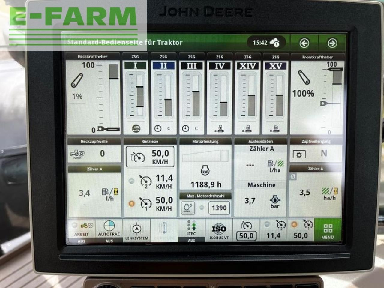 Traktor John Deere 6130r ultimate edition, commandpro + powergard bis 03/2024: pilt 12