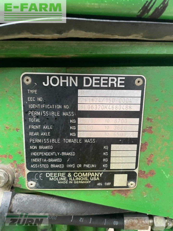 Traktor John Deere 6320: pilt 11
