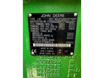 John Deere 8335 R PowrShift / 6414 Stunden / EZ 2014 - Traktor: pilt 4
