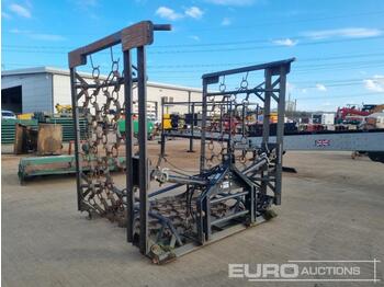  2021 Metal Technik Hydraulic Folding 6M Chain Harrows to suit 3 Point Linkage - Kettäke