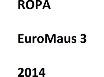ROPA EuroMaus 3 - Peedivõtumasin