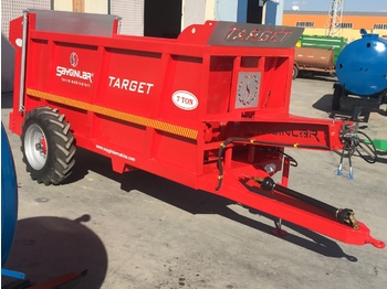 TARGET 10 TON HYDRAULIC PUSH MANURE SPREADER - Sõnnikulaotur