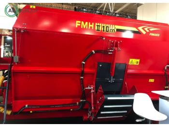 FiMAKS Horizontales Futtermischwagen FMH II 10/Feeder mixer /CARRO MEZCLADOR/Горизонтальный кормораздатчик FIMAKS FMH II 10 - Söödasegamisvanker