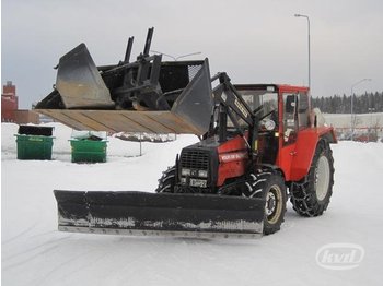 Traktor Volvo BM Valmet 705-4 Traktor med lastare plog & skopor: pilt 1