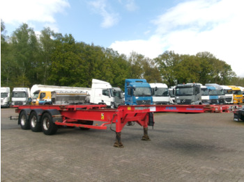Asca 3-axle container trailer 20-40-45 ft + hydraulics - Konteinerveduk/ Tõstukiga poolhaagis: pilt 2