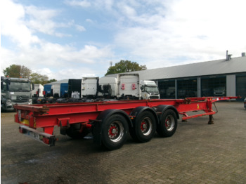 Asca 3-axle container trailer 20-40-45 ft + hydraulics - Konteinerveduk/ Tõstukiga poolhaagis: pilt 4
