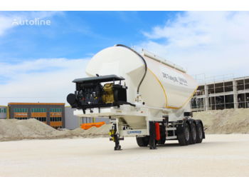 Uus Tsistern poolhaagis transporditavad ained tsement EMIRSAN W Type Cement Tanker Trailer from Factory: pilt 1