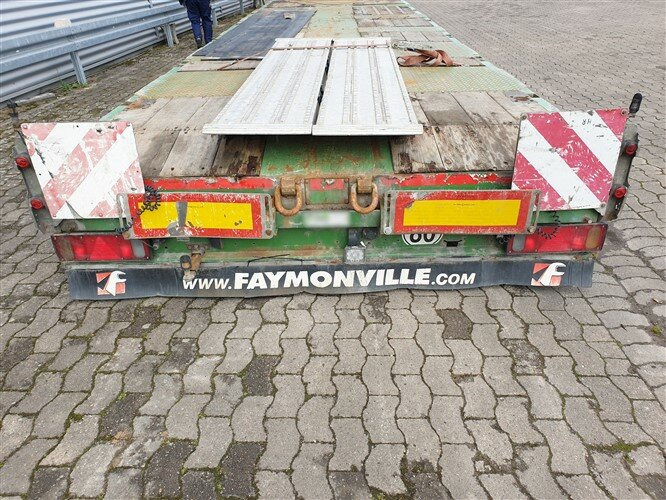 Madal platvormpoolhaagis transporditavad ained rasketehnika Faymonville STN-4AX STN-4AX, Ausziehbar auf 16,8m, 2x Lenkachse: pilt 15