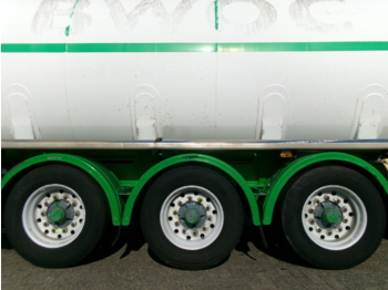 Tsistern poolhaagis transporditavad ained kütust Feldbinder Fuel tank alu 42 m3 / / 6 comp + pump: pilt 5