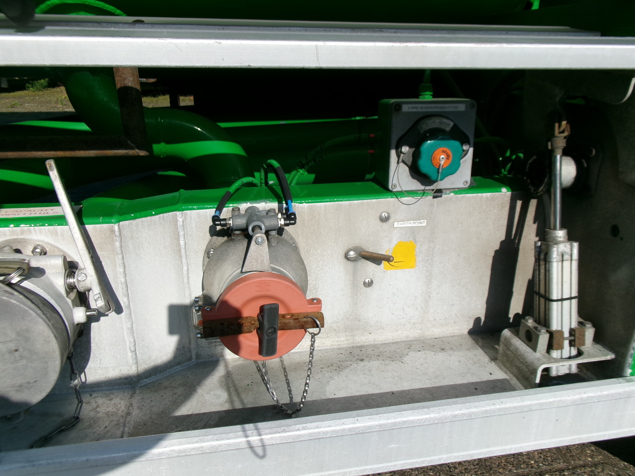 Tsistern poolhaagis transporditavad ained kütust Feldbinder Fuel tank alu 42 m3 / / 6 comp + pump: pilt 20