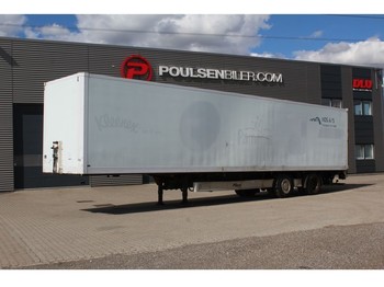 Furgoonpoolhaagis Fliegl 13,6 meter 2-axle city box