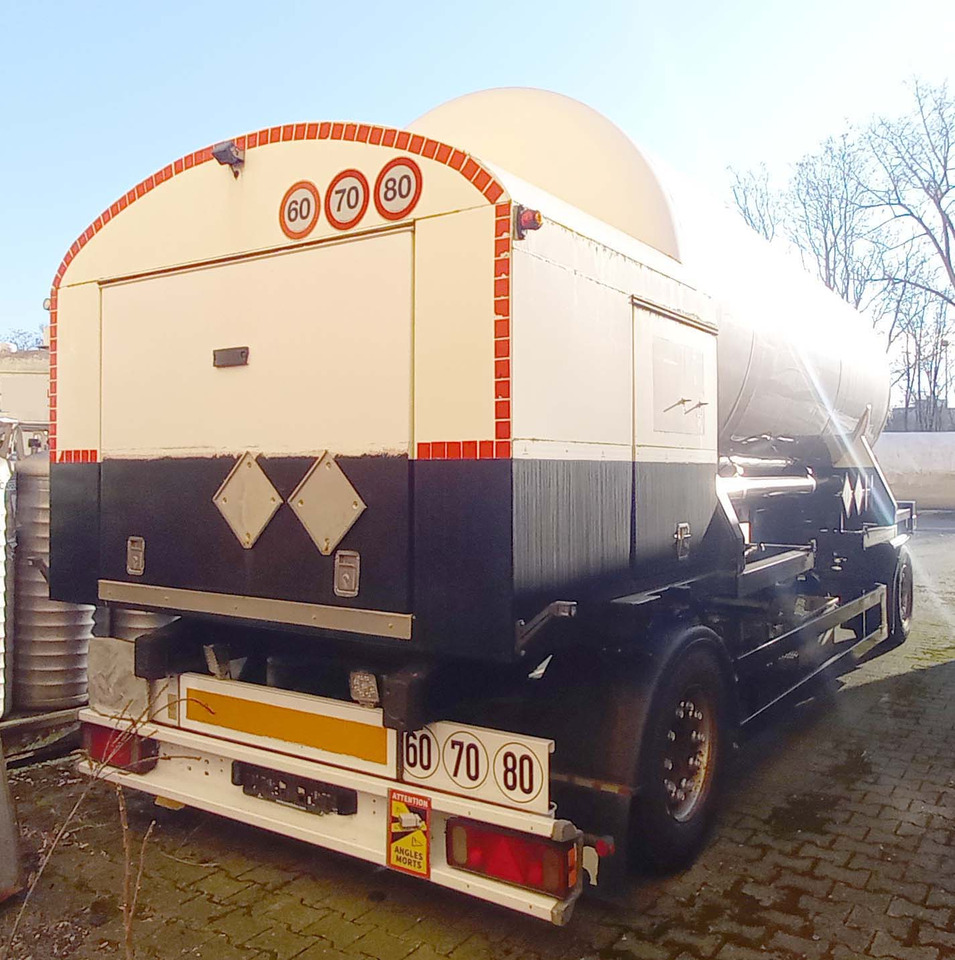 Tsistern poolhaagis GOFA Tank trailer for oxygen, nitrogen, argon, gas, cryogenic: pilt 5