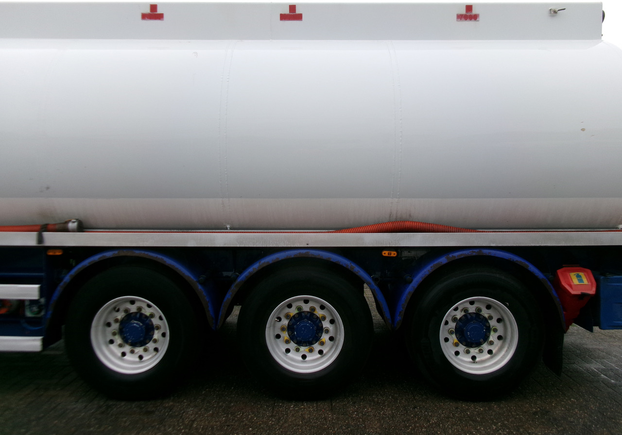 Tsistern poolhaagis transporditavad ained kütust Heil / Thompson Fuel tank alu 45 m3 / 6 comp + pump / ADR 13/12/2023: pilt 5