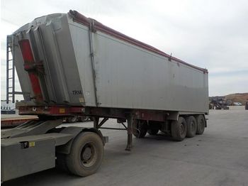  2007 Weightlifter Tri Axle Insulated Bulk Tipping Trailer c/w WLI, Easy Sheet (Plating Certificate Available, Tested 05/20) - Kallur-poolhaagis