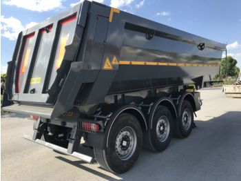 EMIRSAN Hardox Half Pipe Tipper Trailer - Kallur-poolhaagis