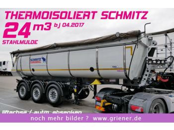 Schmitz Cargobull SKI 24/SL 7,2 / THERMOISOLIERT / ASPHALT / LIFT  - Kallur-poolhaagis