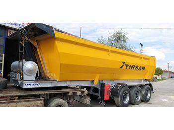 TIRSAN USED TIPPER TRAILER SUITABLE FOR REFURBISHMENT - Kallur-poolhaagis